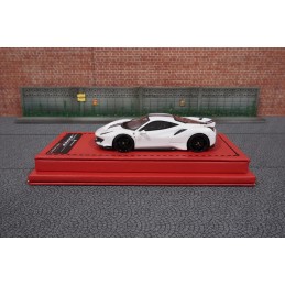 ROTATING WHEEL RW - 1/64 - FERRARI 488 PISTA - PEARLE SCENT WHITE - RESIN  HANDMADE MODEL (199PCS)