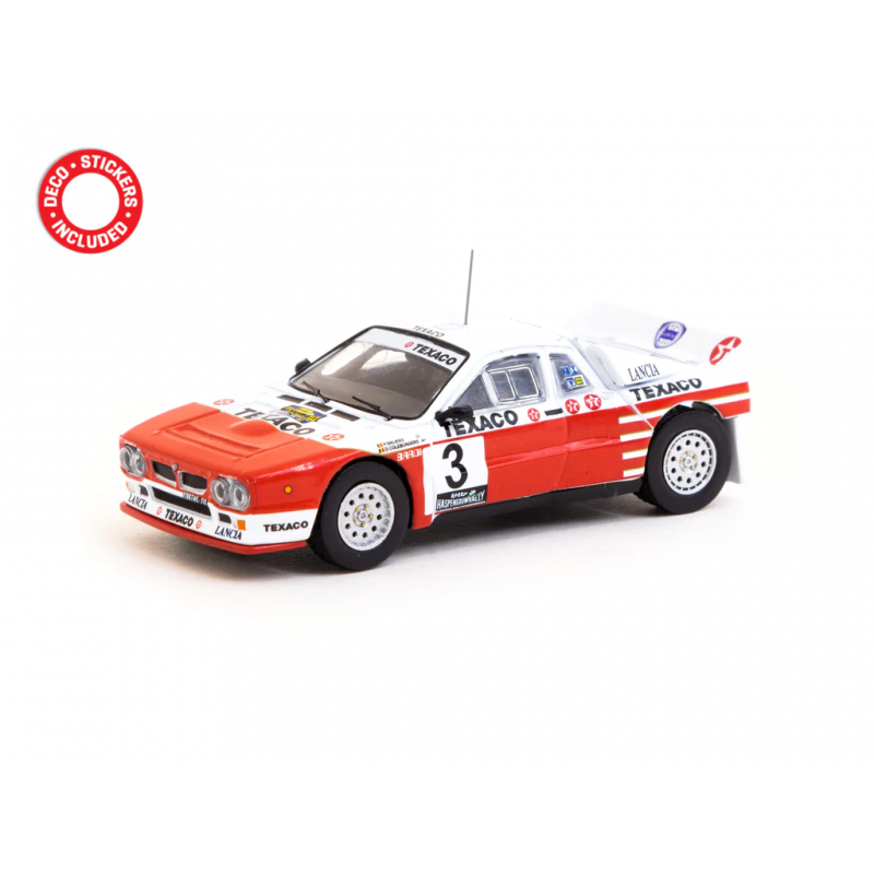 TARMAC WORKS - 1/64 - LANCIA 037 RALLY RALLY VAN HASPENGOUW 1985 