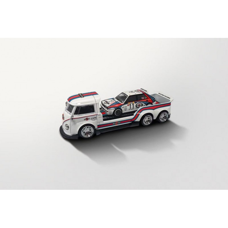 LIBERTY64 - 1/64 - VW T1 TOW TRAILER VERSION - MARTINI - LTD 999PCS